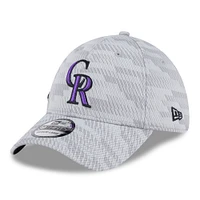 Men's New Era Colorado Rockies 2025 MLB Clubhouse 39THIRTY Flex Hat