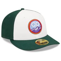 Men's New Era Green Colorado Rockies 2022 City Connect Low Profile 59FIFTY Fitted Hat