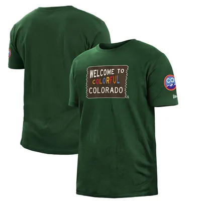 Nike Men's Colorado Rockies City Connect 2 Hit T-Shirt - XL Each