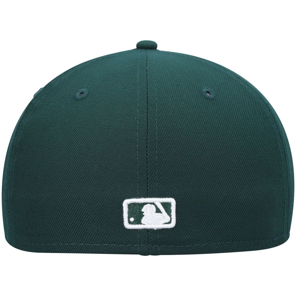 Men's New Era Green Colorado Rockies White Logo 59FIFTY Fitted Hat