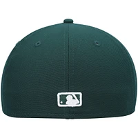Men's New Era Green Colorado Rockies White Logo 59FIFTY Fitted Hat