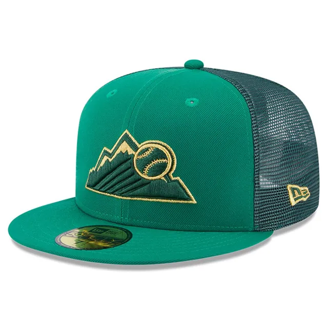 Colorado Rockies Fitted New Era 59Fifty 25th Aniversary Patch Teal