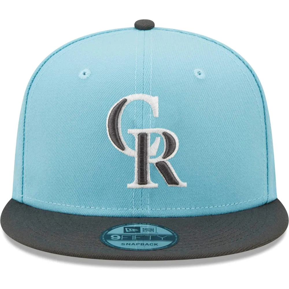 Colorado Rockies New Era Color Pack 59FIFTY Fitted Hat - Light Blue