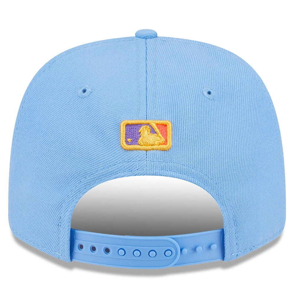Casquette ajustable 9SEVENTY City Connect 2025 bleu clair des Colorado Rockies de New Era pour homme