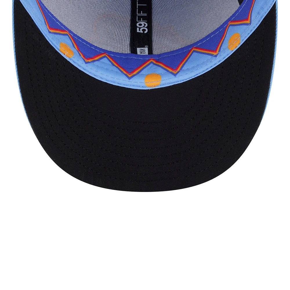 Men's New Era Light Blue Colorado Rockies 2025 City Connect Low Profile 59FIFTY Fitted Hat