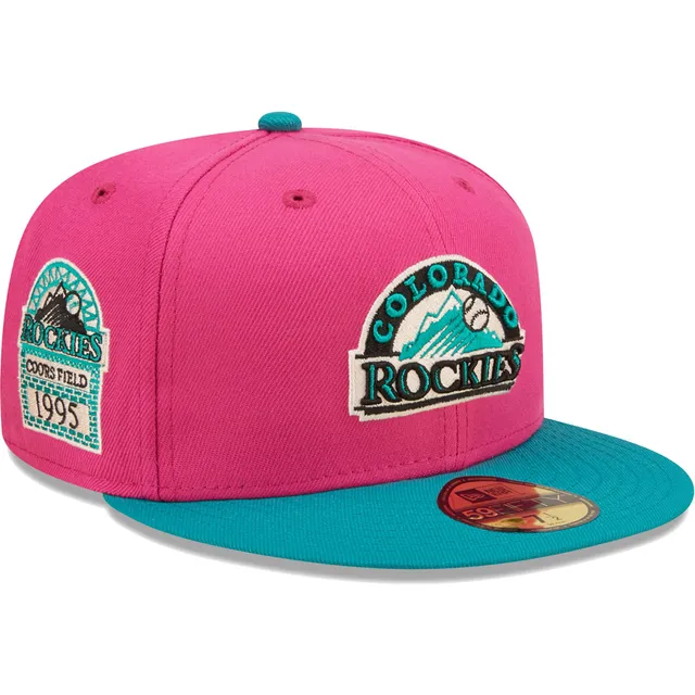 Men's New Era Orange/Pink Philadelphia Phillies 1996 MLB All-Star Game Mango Passion 59FIFTY Fitted Hat