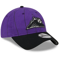 Men's New Era Purple Colorado Rockies 2025 Batting Practice 9TWENTY Adjustable Hat