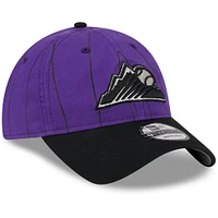 Men's New Era  Purple Colorado Rockies 2025 Batting Practice 9TWENTY Adjustable Hat