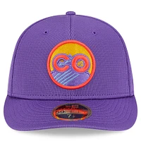 Men's New Era Purple Colorado Rockies 2025 City Connect Batting Practice Low Profile 59FIFTY Fitted Hat