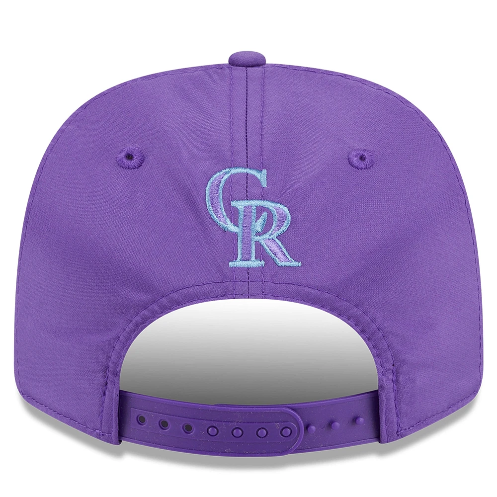 Men's New Era Purple Colorado Rockies 2025 City Connect Fan Pack 9SEVENTY Adjustable Hat