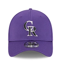 Men's New Era  Purple Colorado Rockies 2025 Spring Training 39THIRTY Flex Hat