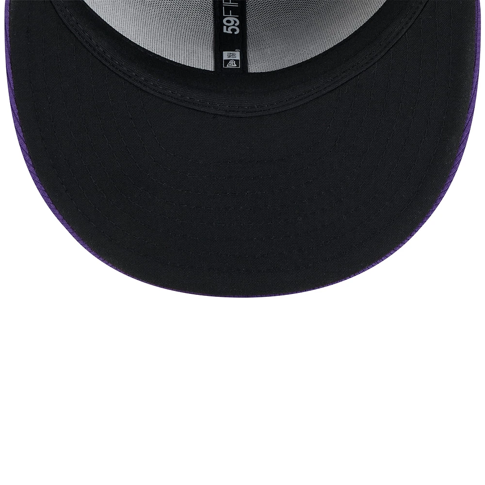 Men's New Era  Purple Colorado Rockies 2025 Spring Training 59FIFTY Fitted Hat