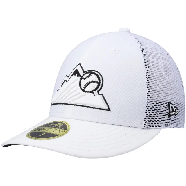 New Era White/Black Miami Marlins 2023 On-Field Batting Practice 59FIFTY Fitted Hat