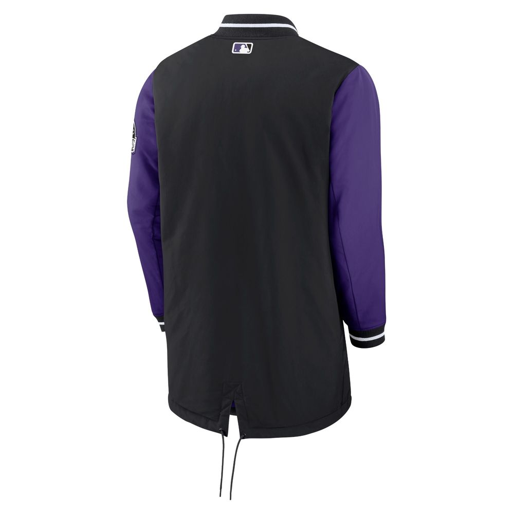 Men's Nike Gray/Black Colorado Rockies Authentic Collection Game Long  Sleeve T-Shirt