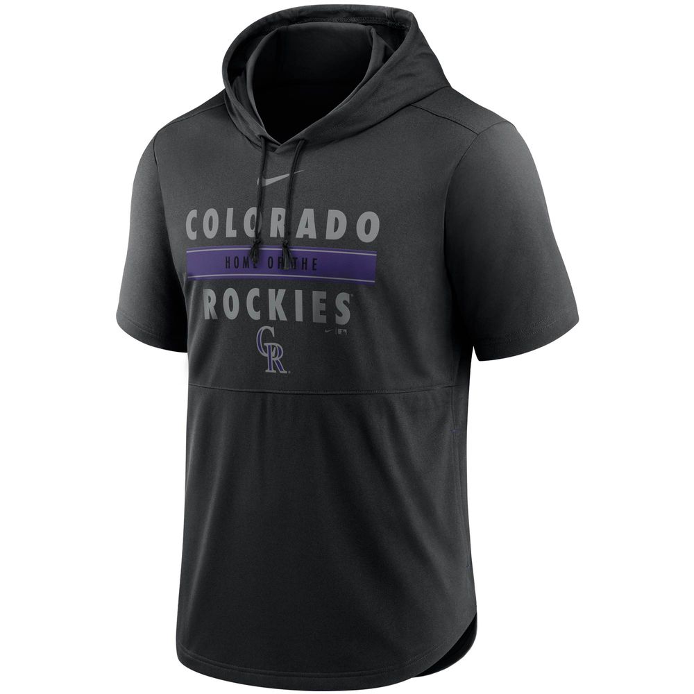 Men's Colorado Rockies Nike Purple Team T-Shirt