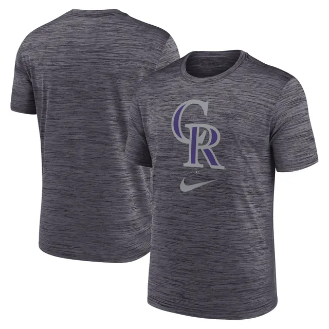 Nike Men's Gray, Black Colorado Rockies Game Authentic Collection