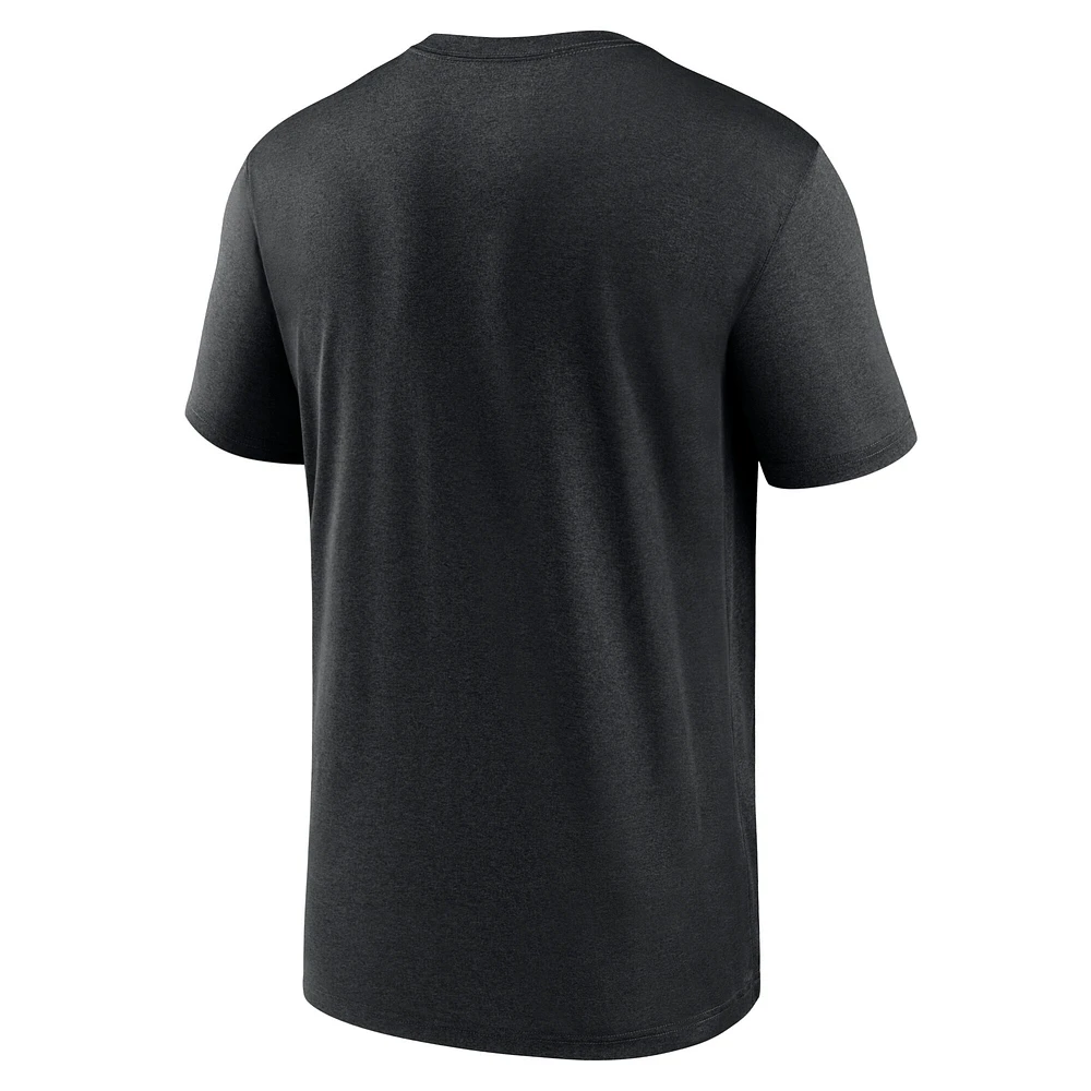 Men's Nike Black Colorado Rockies New Legend Logo T-Shirt