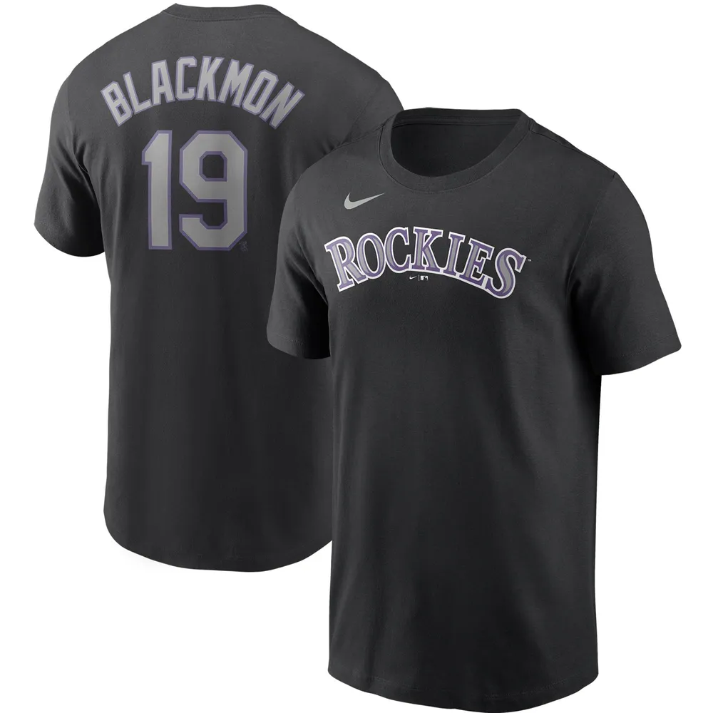 Lids Charlie Blackmon Colorado Rockies Nike Name & Number T-Shirt