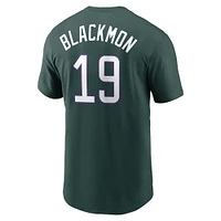 Men's Nike Charlie Blackmon Green Colorado Rockies City Connect Name & Number T-Shirt