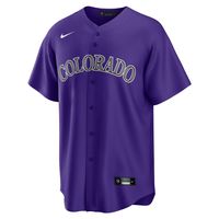 Colorado Rockies Charlie Blackmon Nike Purple Jersey