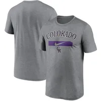 Colorado Rockies Nike Women's City Connect Tri-Blend T-Shirt - Hunter Green