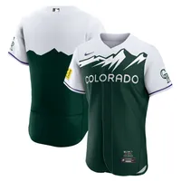 Nike Men's Nike Green Colorado Rockies 2022 City Connect Authentic Team  Jersey