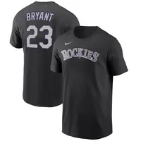 Youth Nike Charlie Blackmon Purple Colorado Rockies Player Name & Number T- Shirt