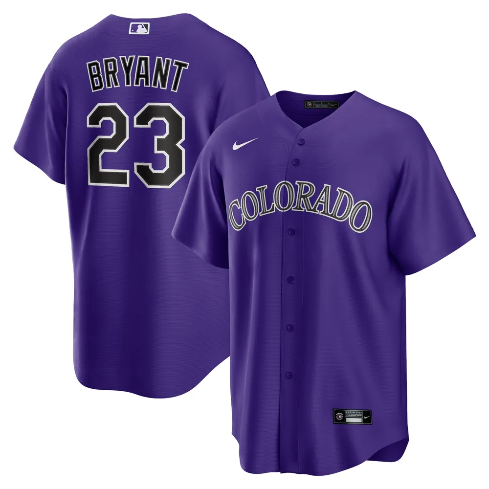 Lids Kris Bryant Colorado Rockies Nike Alternate Replica Player Jersey -  Purple