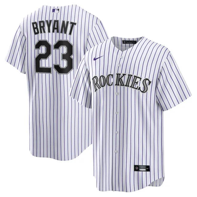 Nike Youth Nike Kris Bryant Green Colorado Rockies 2022 City Connect  Replica Player Jersey