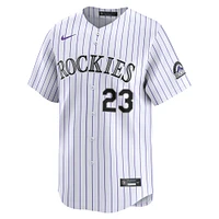 Men's Nike Kris Bryant White Colorado Rockies Home Limited Player Jersey