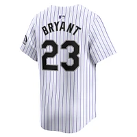 Men's Nike Kris Bryant White Colorado Rockies Home Limited Player Jersey