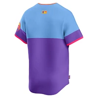 Men's Nike  Purple/Light Blue Colorado Rockies 2025 City Connect Limited Jersey