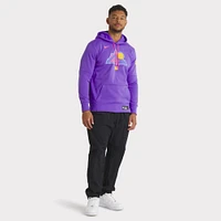 Men's Nike  Purple Colorado Rockies 2025 City Connect Authentic Collection Therma Pullover Hoodie