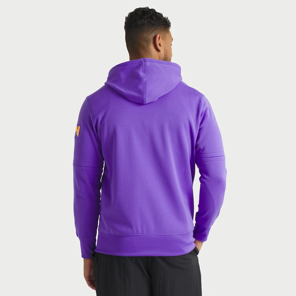 Men's Nike  Purple Colorado Rockies 2025 City Connect Authentic Collection Therma Pullover Hoodie