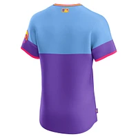 Men's Nike Purple Colorado Rockies 2025 City Connect Elite Jersey