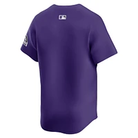 Maillot Nike violet Colorado Rockies Alternate Limited pour homme