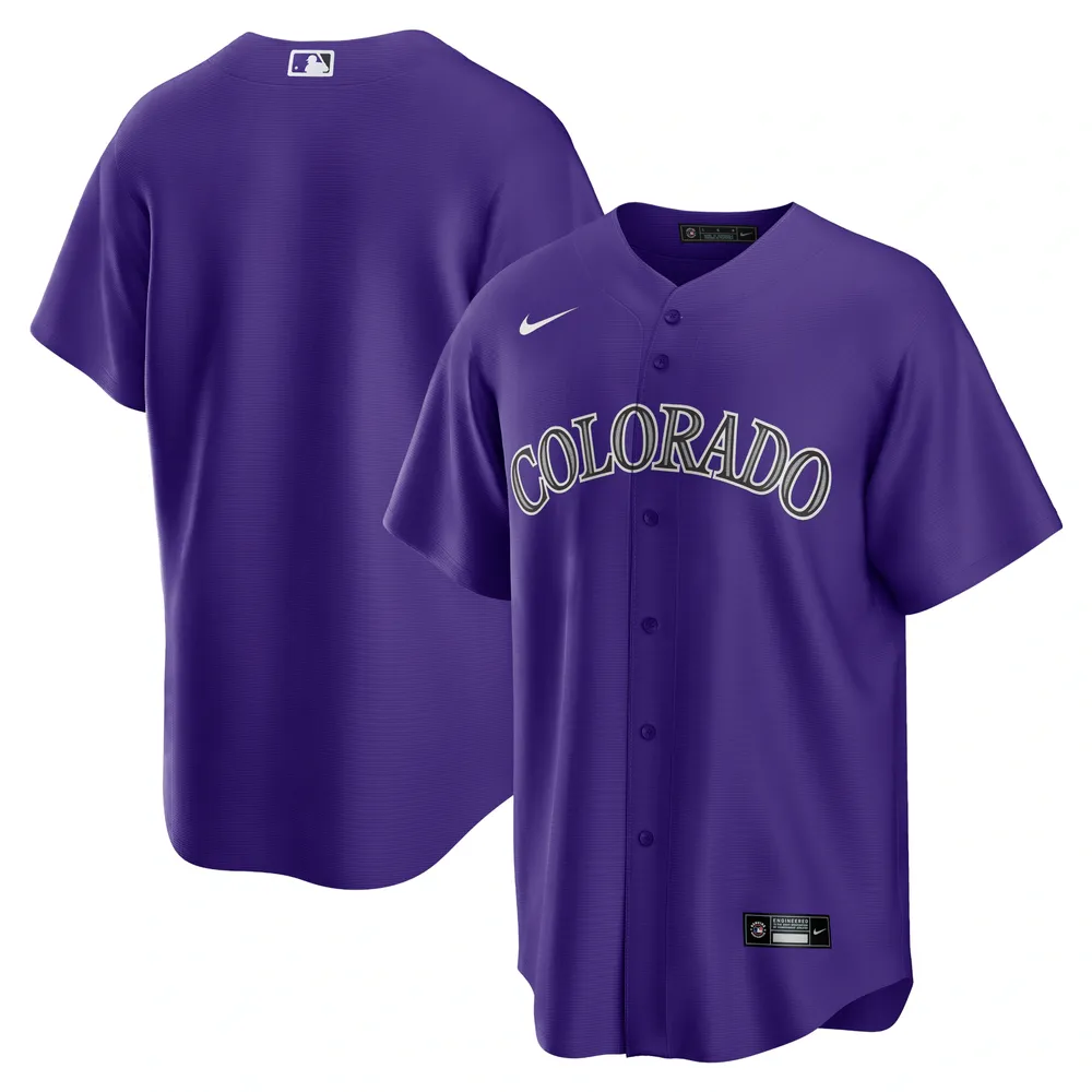 Lids Colorado Rockies Nike Alternate Replica Team Jersey - Purple