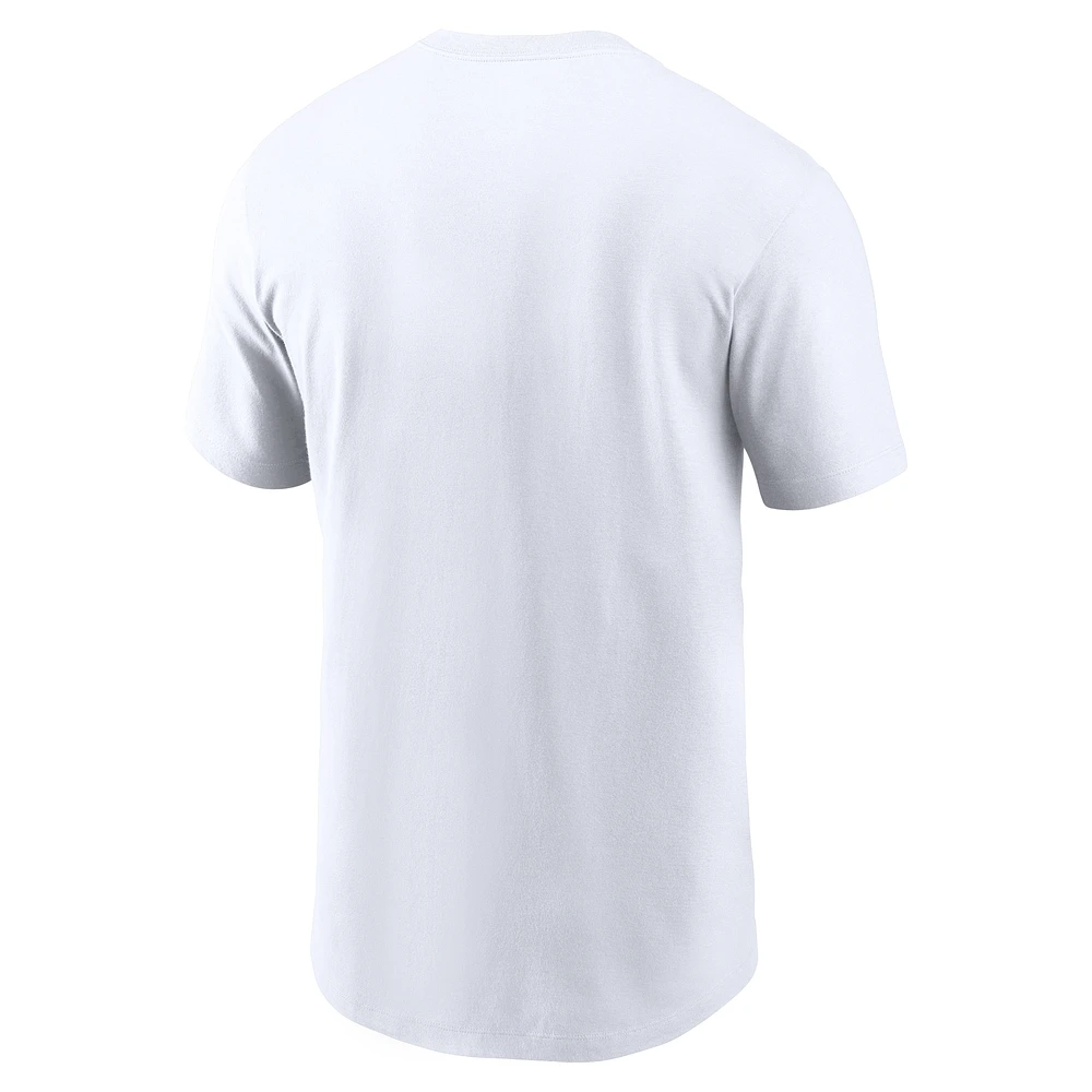 Men's Nike White Colorado Rockies 5280 Mile High Local Team T-Shirt