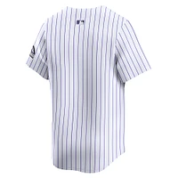 Men's Nike  White Colorado Rockies Home Limited Player Jersey