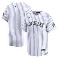 Men's Nike  White Colorado Rockies Home Limited Player Jersey