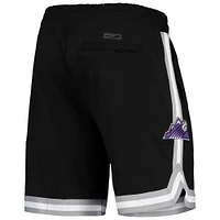 Men's Pro Standard Black Colorado Rockies Team Shorts
