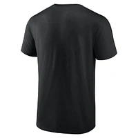 T-shirt à logo principal Big & Tall Colorado Rockies pour homme, noir
