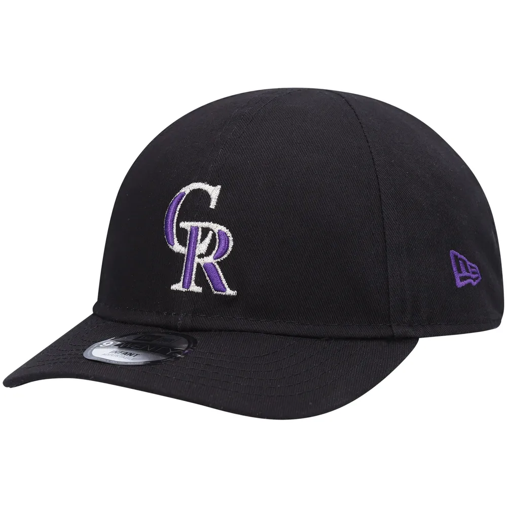 Lids Colorado Rockies Fanatics Branded Black on Black Snapback Hat