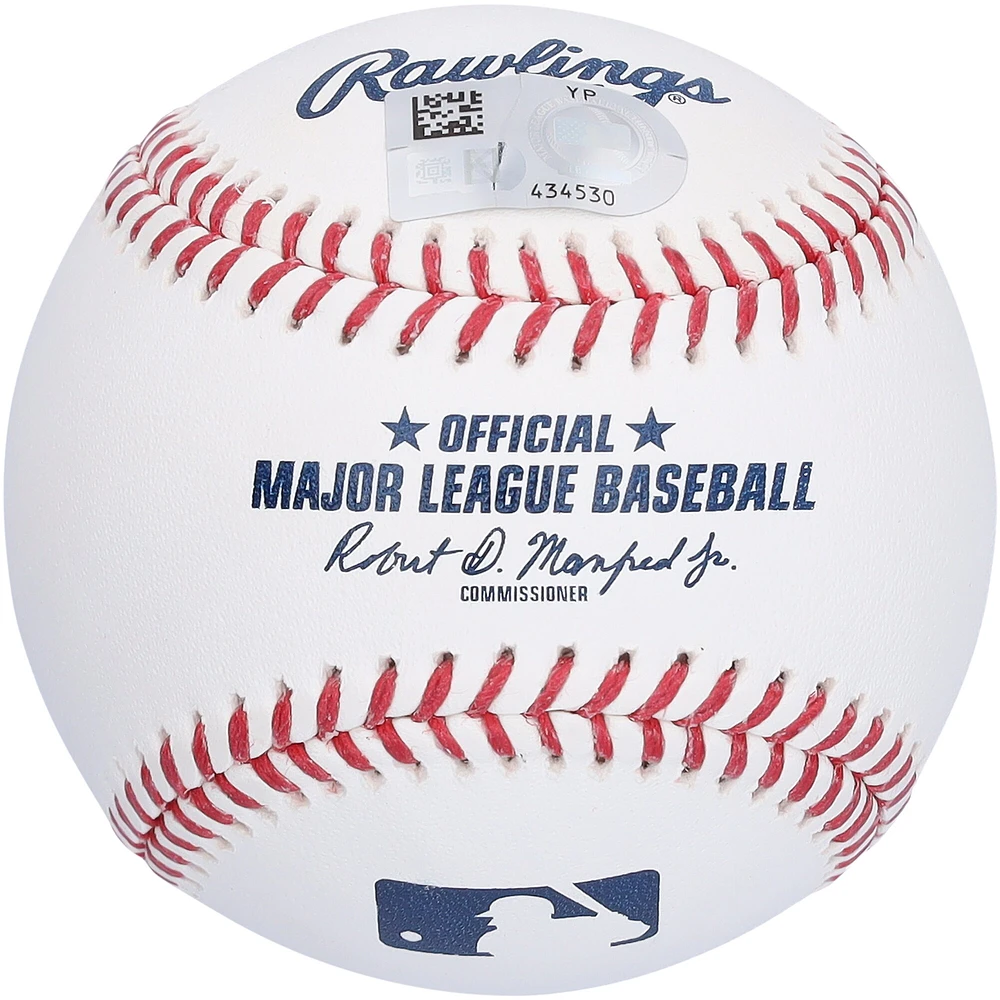 Nolan Jones Colorado Rockies Autographed Baseball with "MLB Debut 7-8-22" Inscription