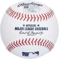 Nolan Jones Colorado Rockies Autographed Baseball with "MLB Debut 7-8-22" Inscription