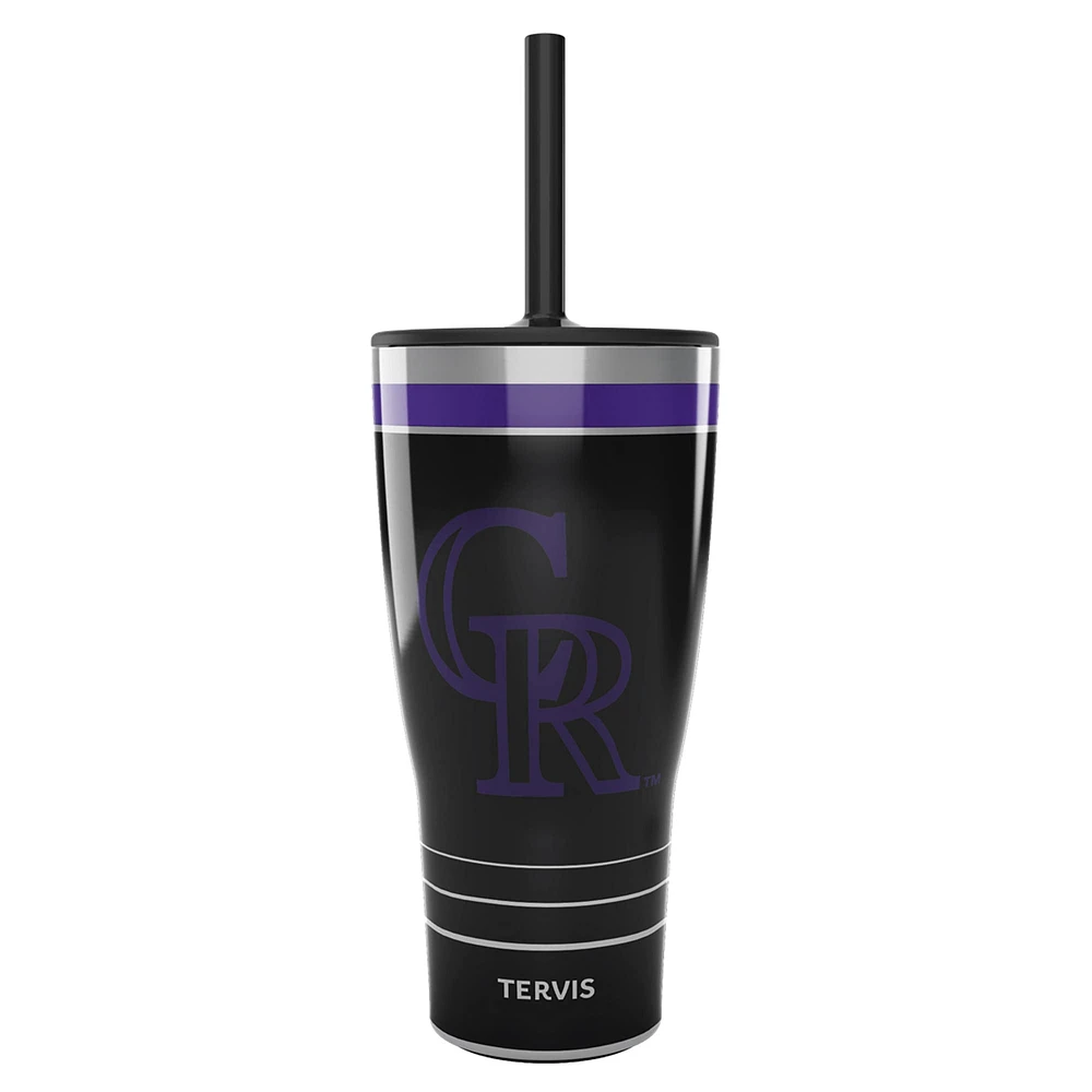 Tervis Colorado Rockies 30oz. Night Game Tumbler with Straw