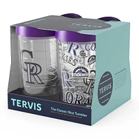 Tervis Colorado Rockies Four-Pack 16oz. Classic Tumbler Set