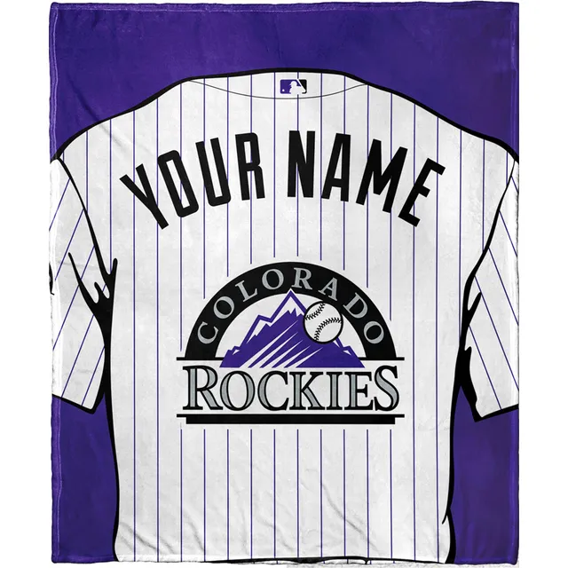 Lids Colorado Rockies New Era Women's Colorblock T-Shirt - White