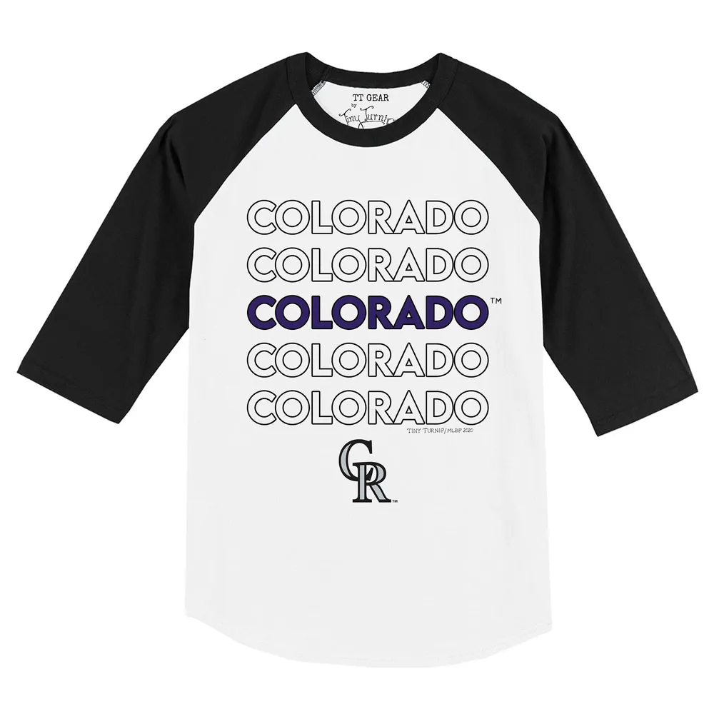 Colorado Rockies 4T Black Jersey