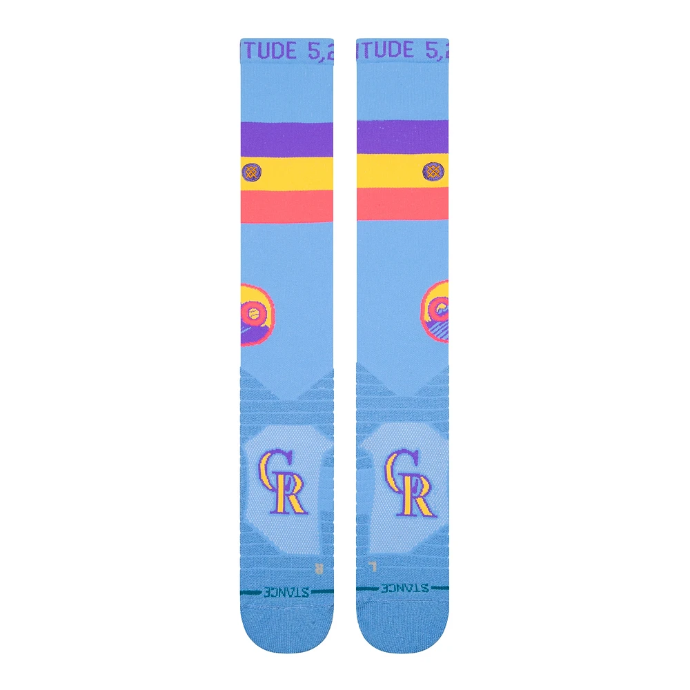 Unisex Stance Colorado Rockies 2025 City Connect Over The Calf Socks